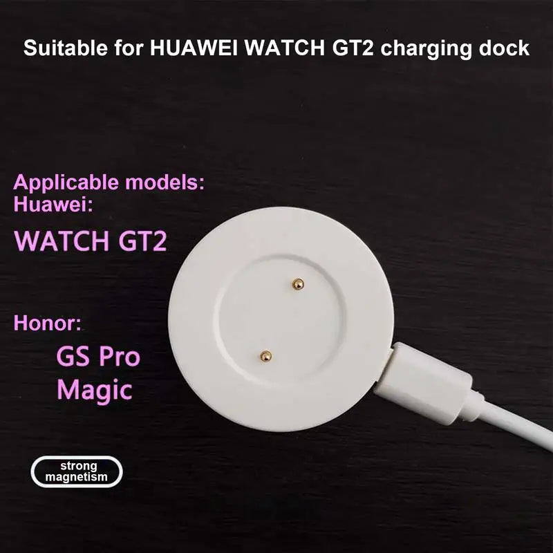For Huawei Watch GT / GT2 / Honor Watch Magic 2 Dock Charger Wireless USB Fast Charging Cable Base Magnetic Watch Charger